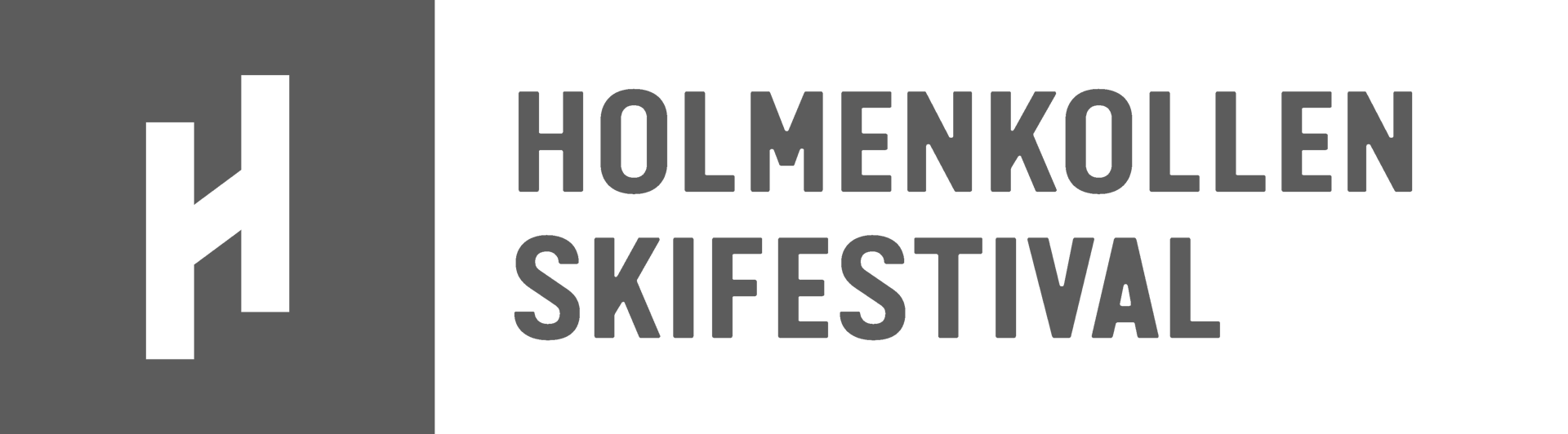 Logoen til Holmenkollen Skifestival